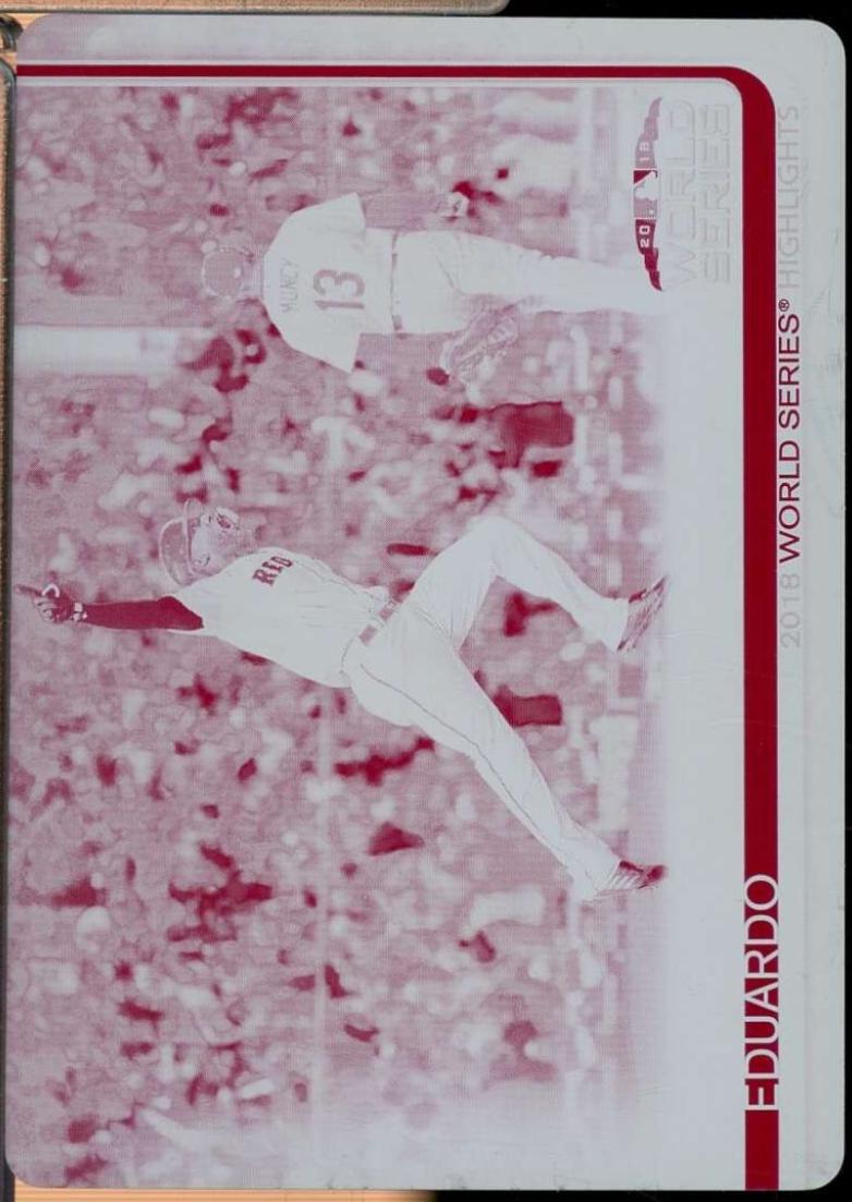 Eduardo Nunez [Printing Plate] #3