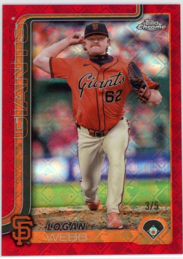 Logan Webb [Red Refractor] #296