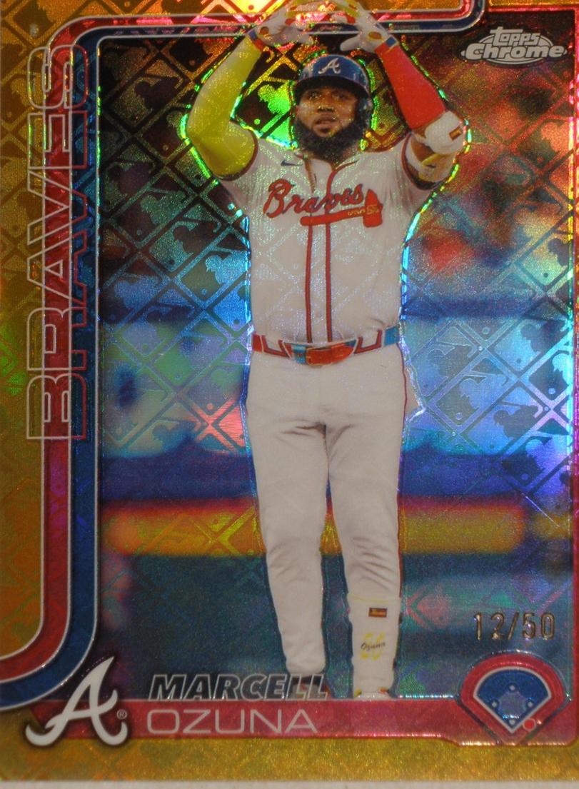Marcell Ozuna [Gold Refractor] #250