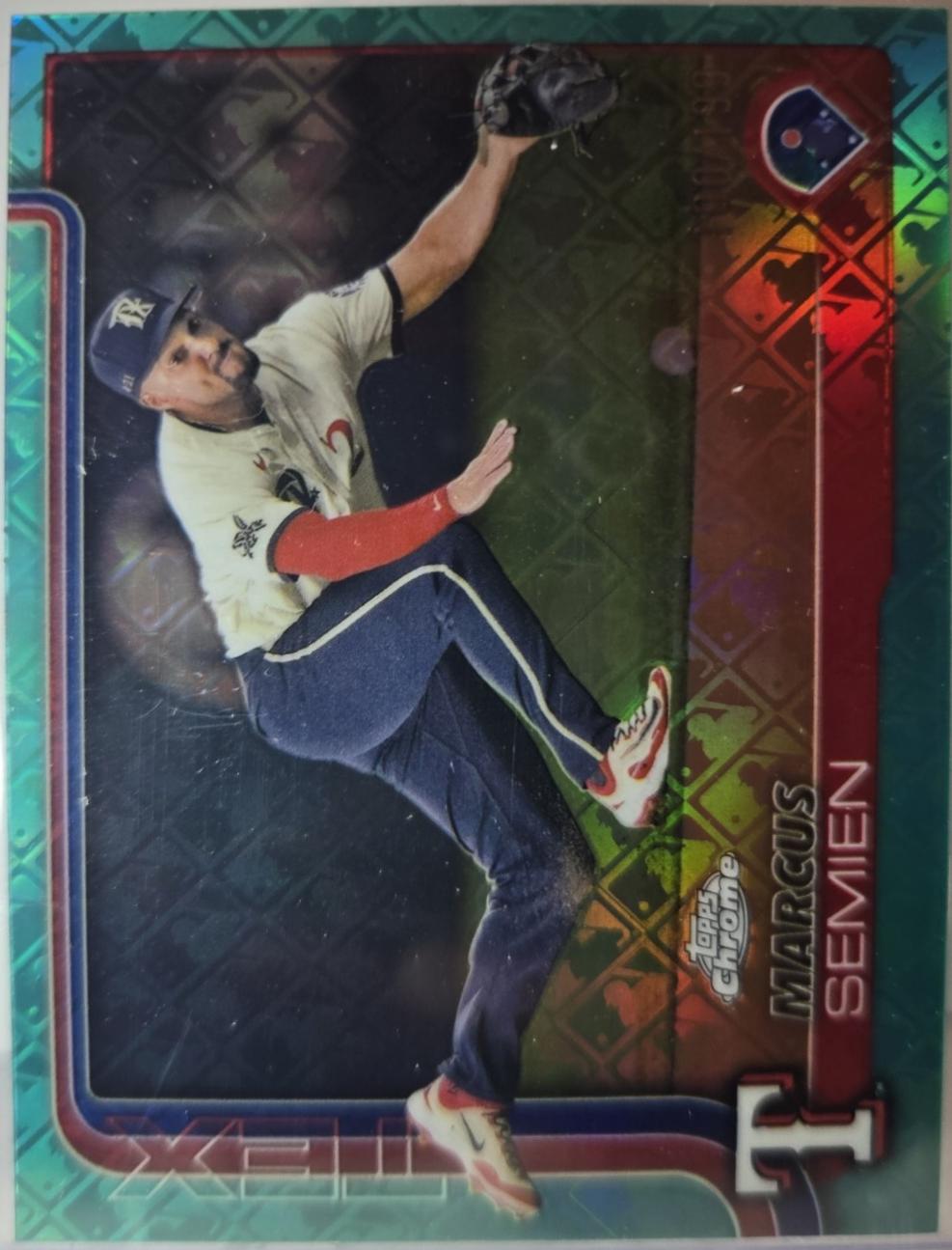 Marcus Semien [Aqua Refractor] #27