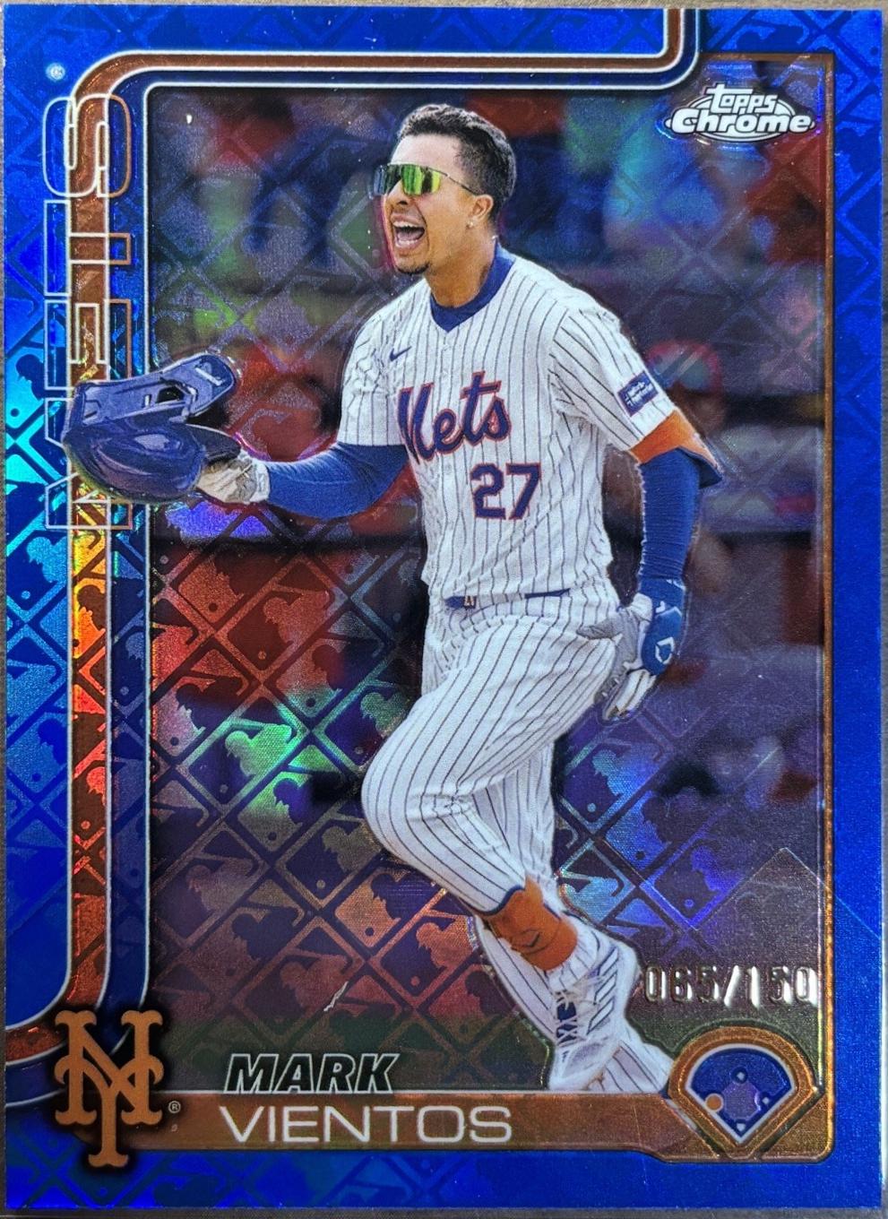 Mark Vientos [Blue Refractor] #129