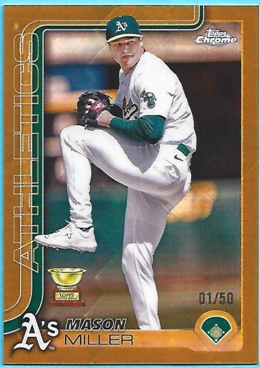 Mason Miller [Gold Refractor] #142