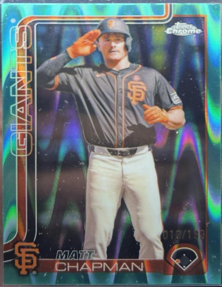 Matt Chapman [Aqua Refractor] #148