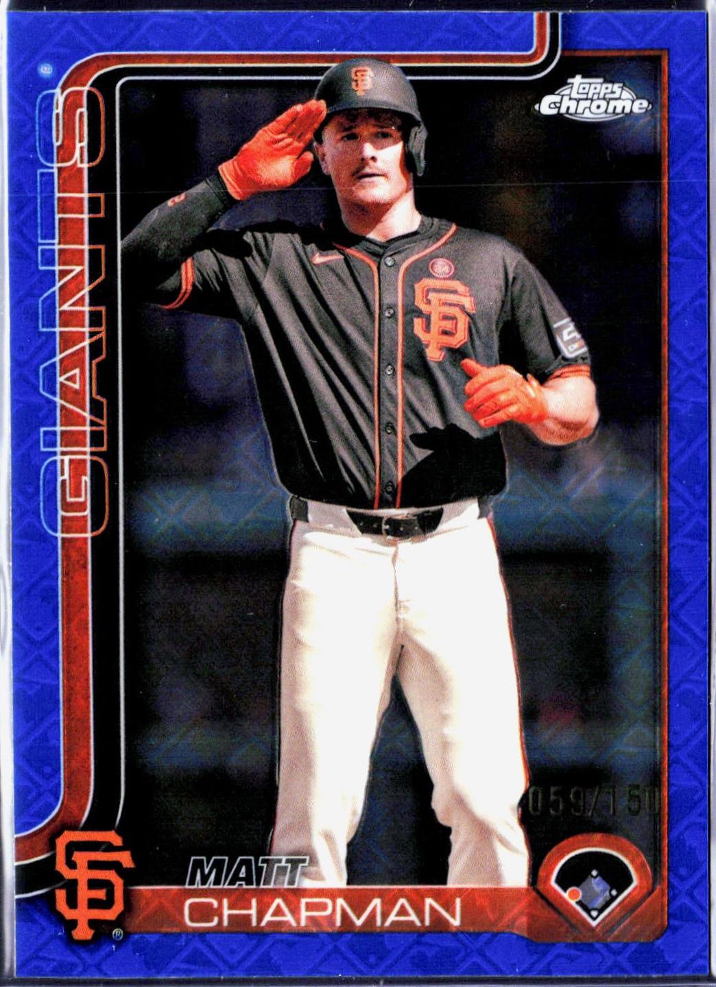 Matt Chapman [Blue Refractor] #148
