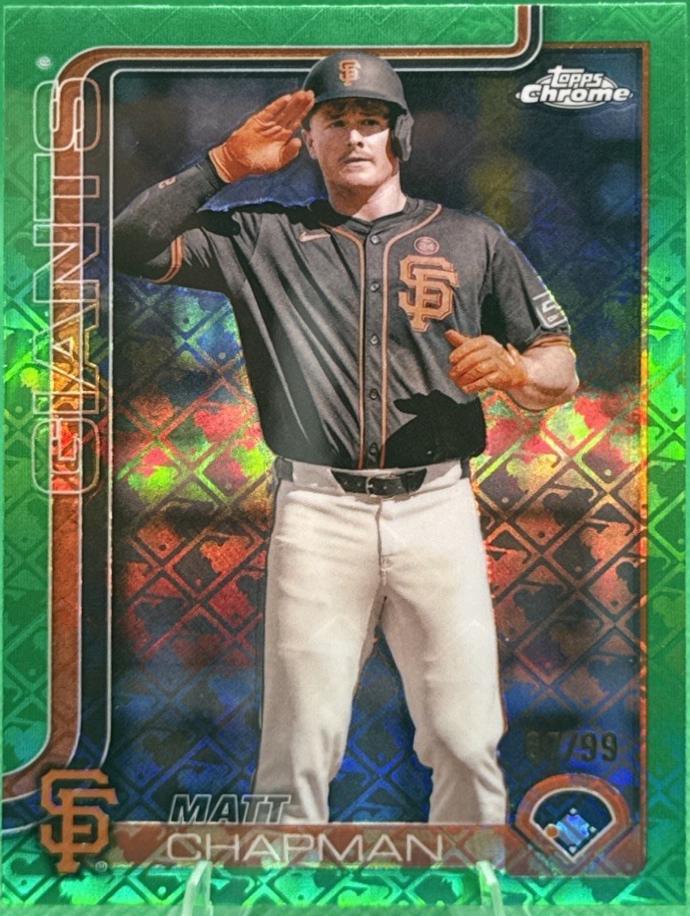 Matt Chapman [Green Refractor] #148