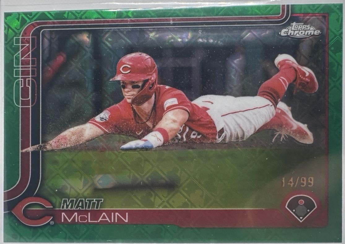 Matt McLain [Green Refractor] #278