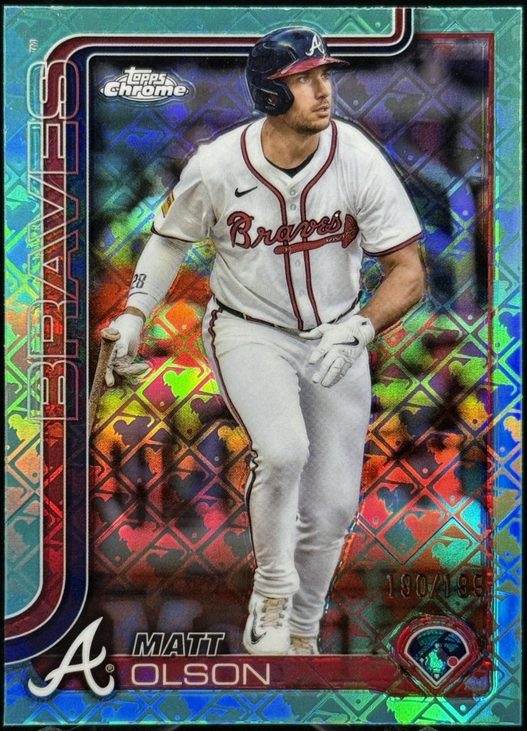 Matt Olson [Aqua Refractor] #193