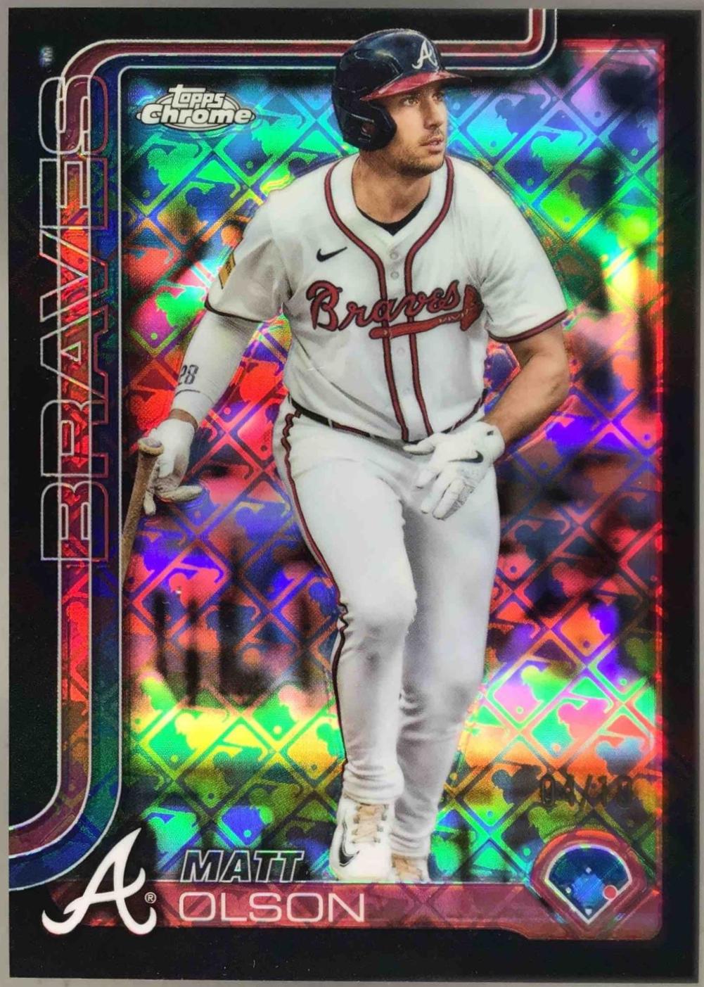 Matt Olson [Black Refractor] #193