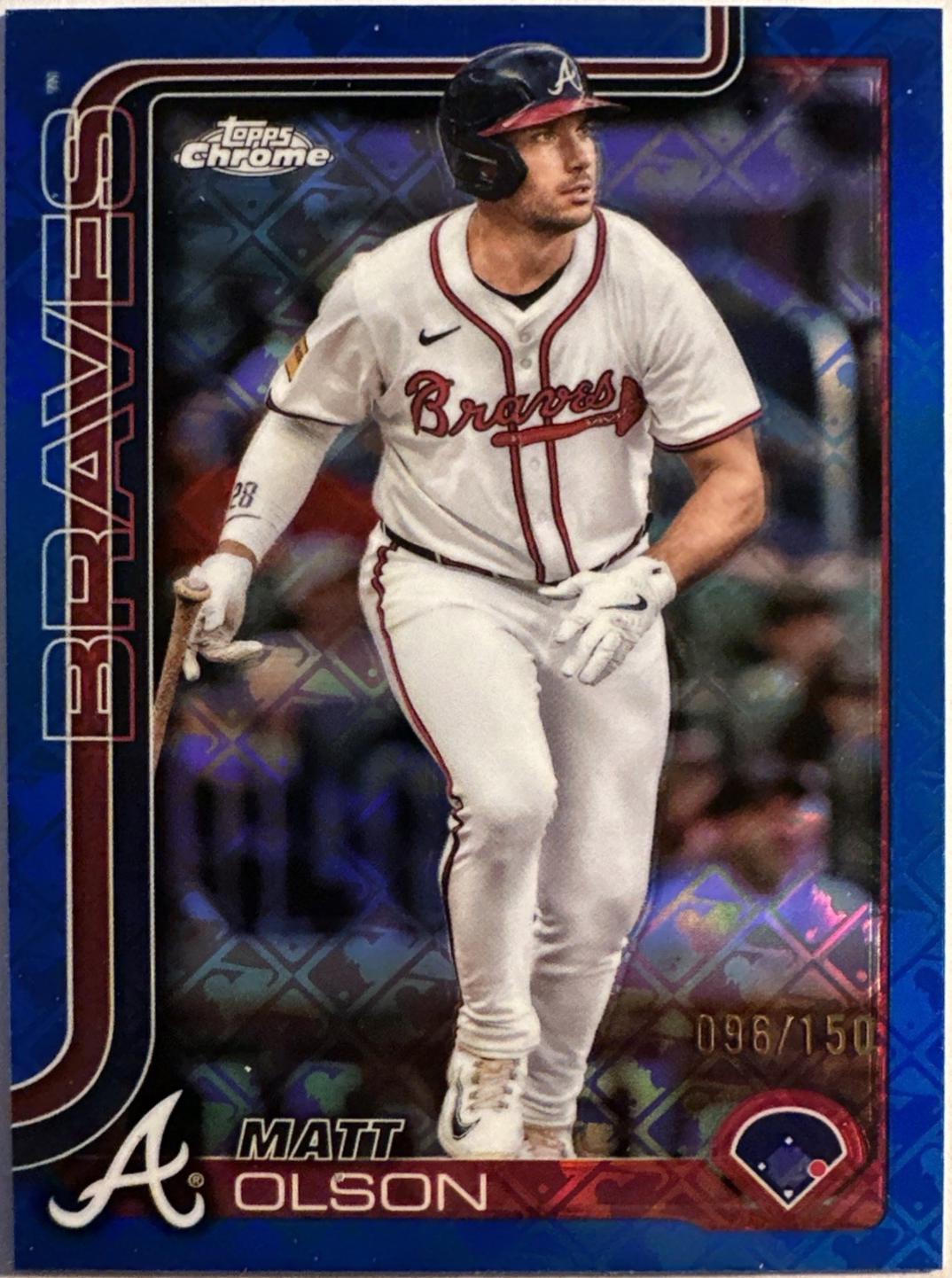 Matt Olson [Blue Refractor] #193