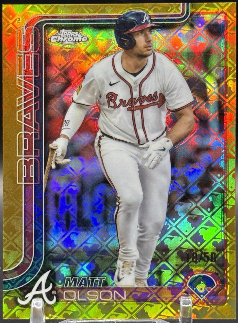 Matt Olson [Gold Refractor] #193