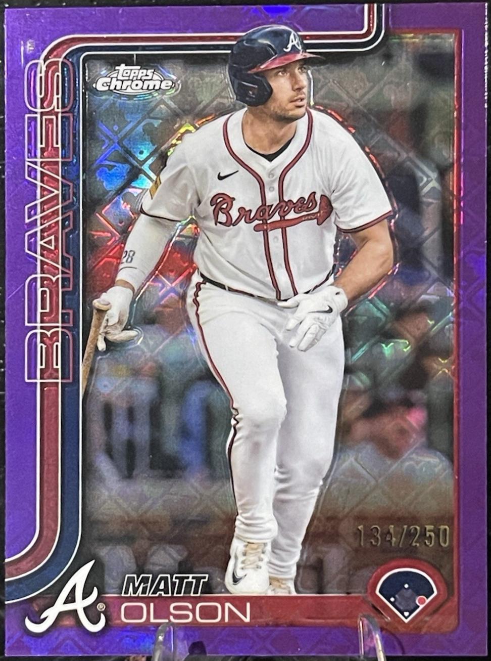 Matt Olson [Purple Refractor] #193