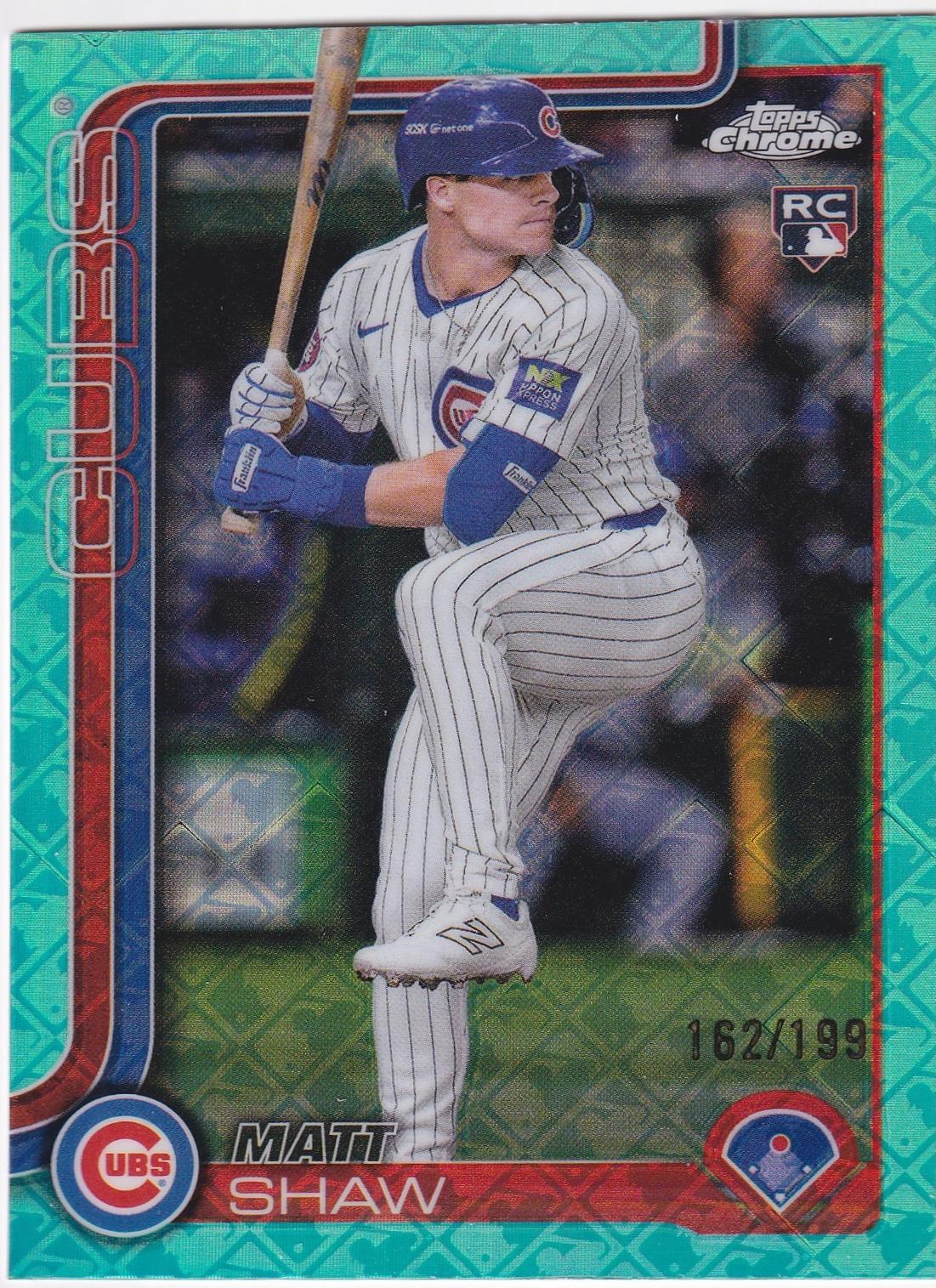 Matt Shaw [Aqua Refractor] #219