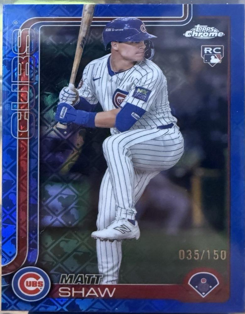 Matt Shaw [Blue Refractor] #219