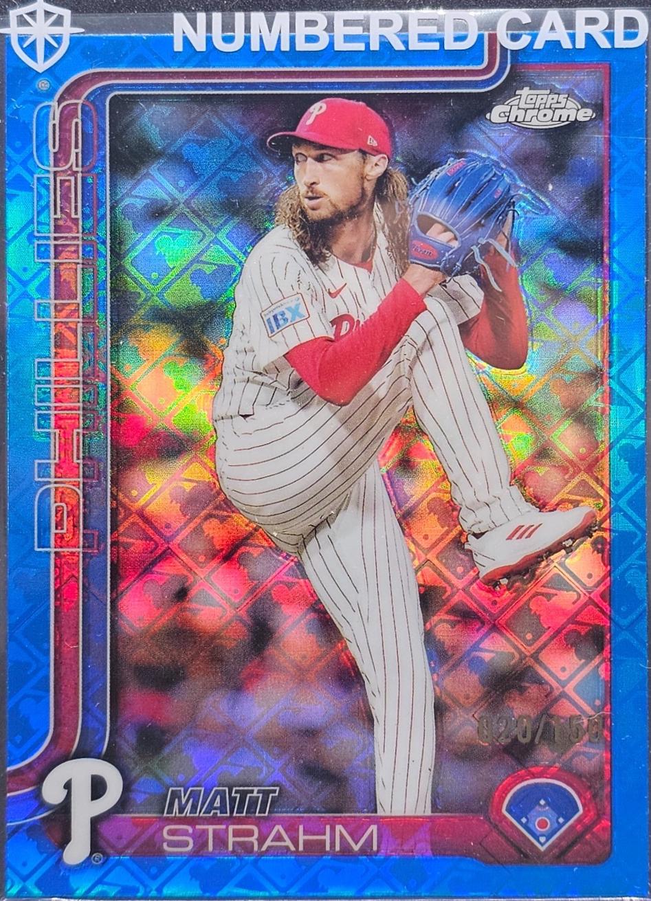 Matt Strahm [Blue Refractor] #178