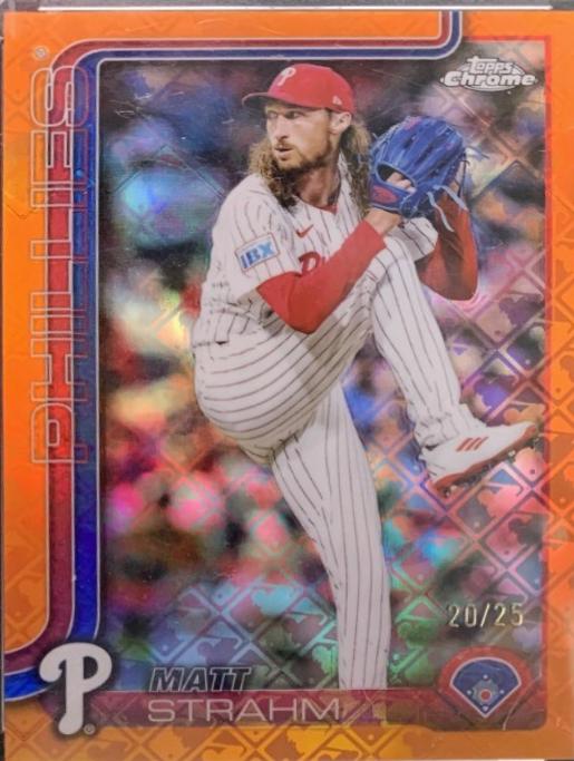 Matt Strahm [Orange Refractor] #178