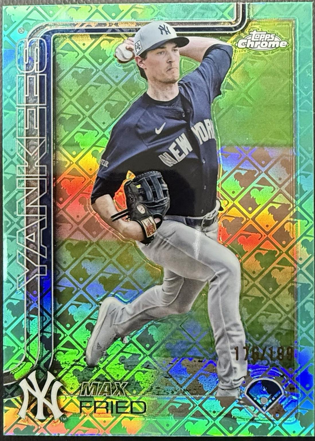 Max Fried [Aqua Refractor] #39