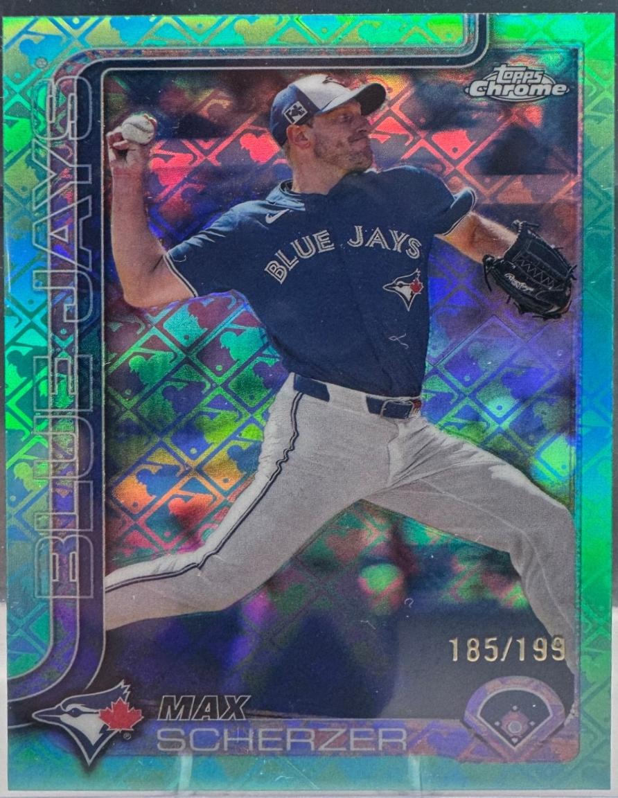 Max Scherzer [Aqua Refractor] #260