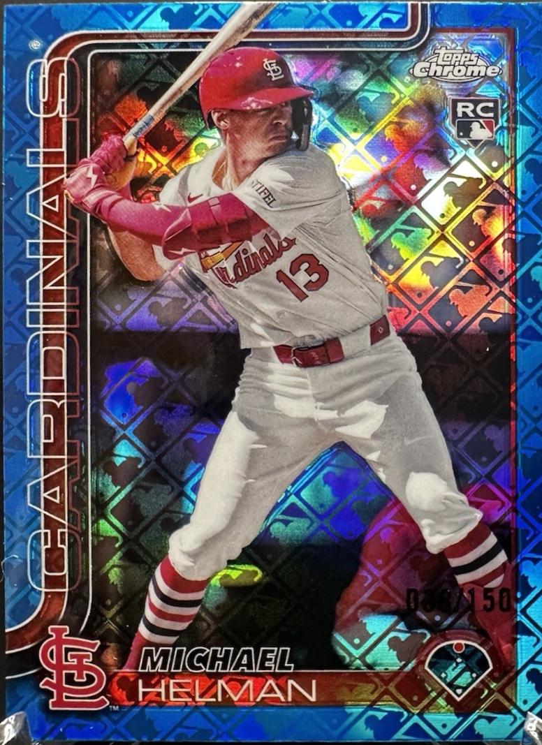 Michael Helman [Blue Refractor] #104