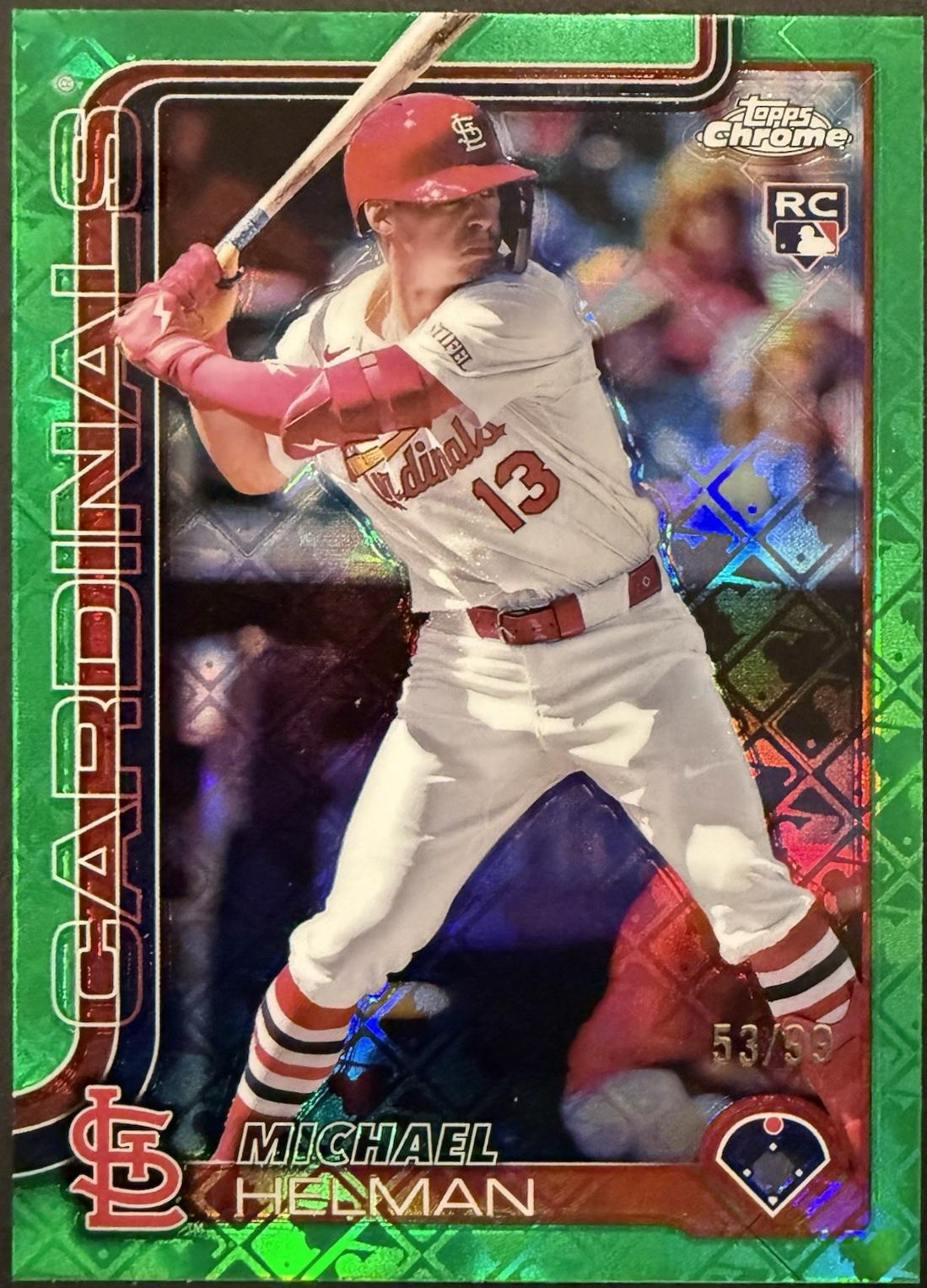 Michael Helman [Green Refractor] #104