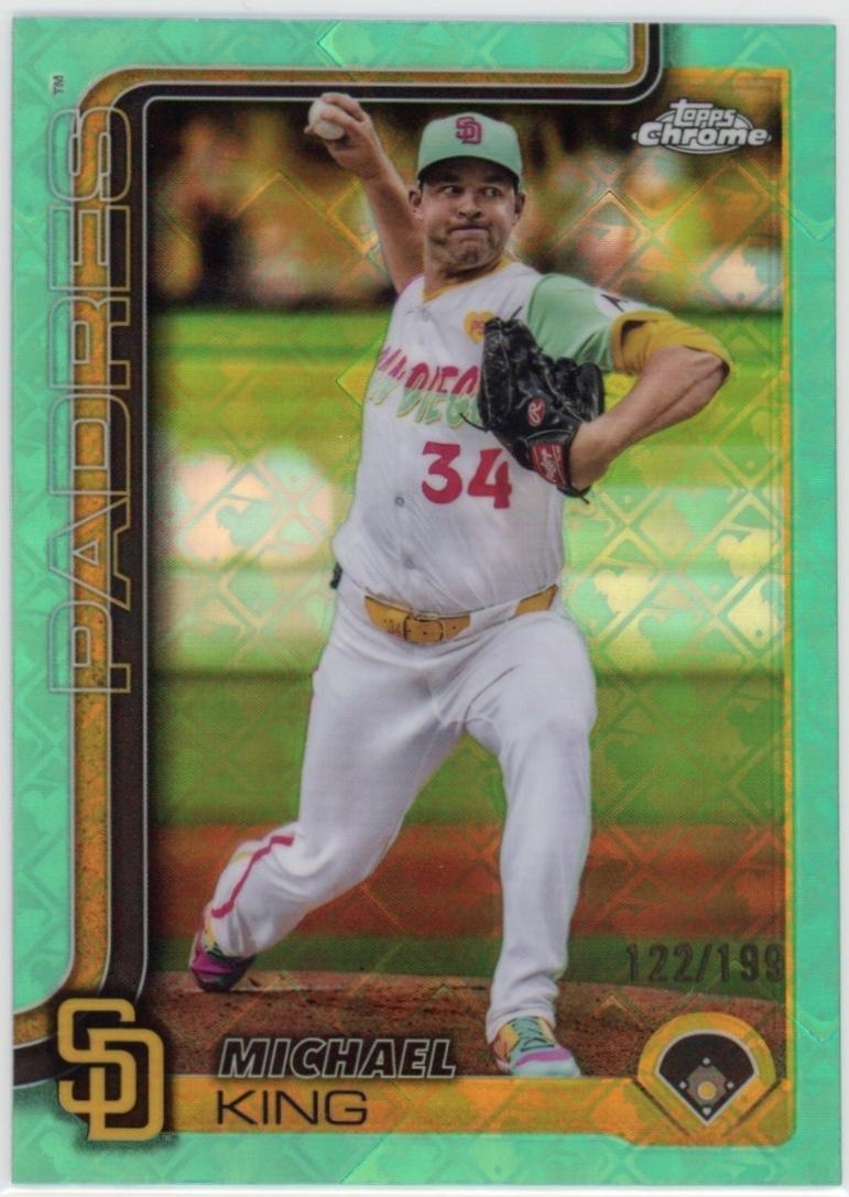 Michael King [Aqua Refractor] #35