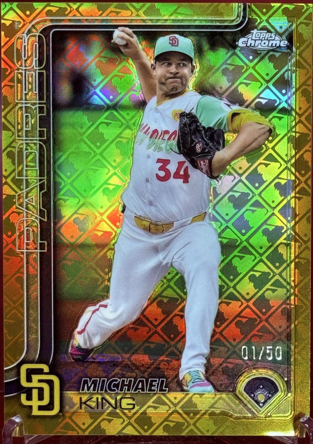 Michael King [Gold Refractor] #35