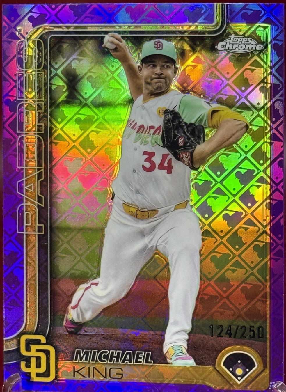 Michael King [Purple Refractor] #35