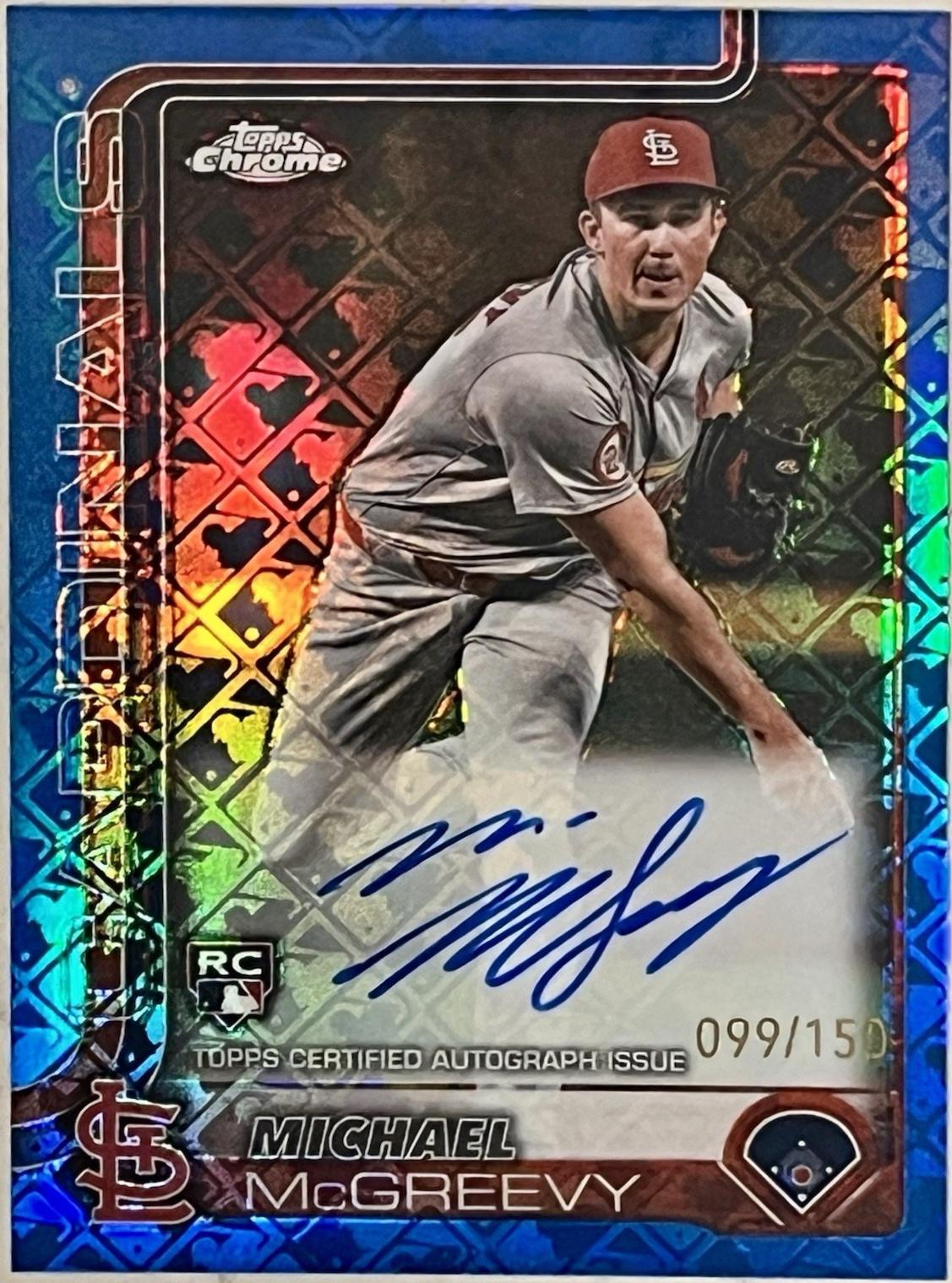 Michael McGreevy [Blue Refractor] #29