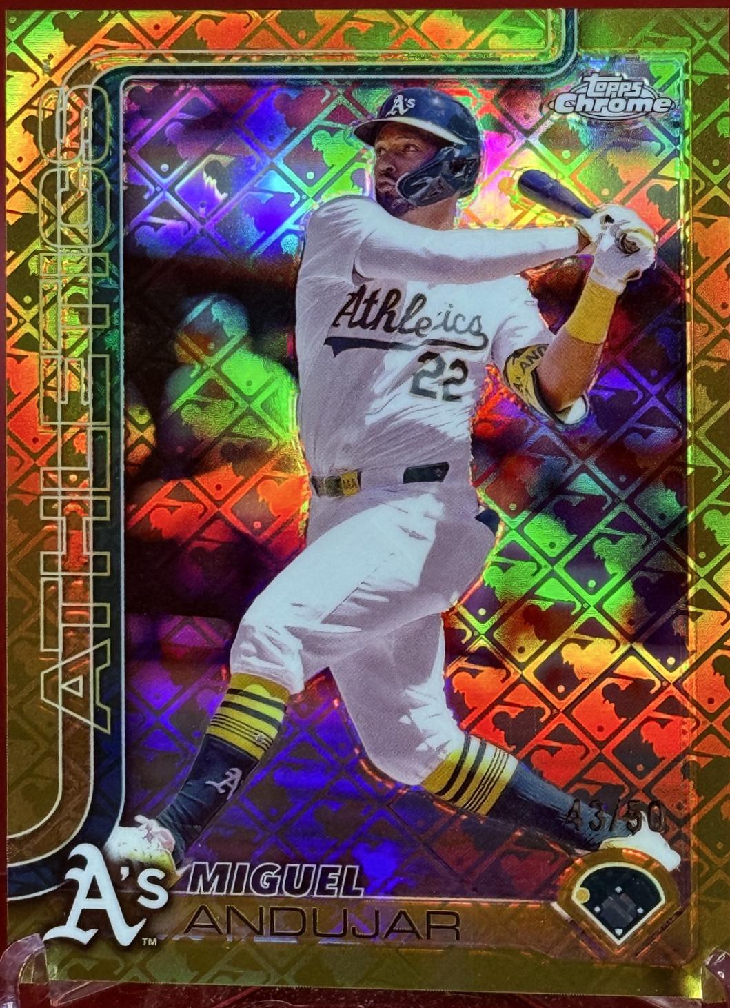 Miguel Andujar [Gold Refractor] #45