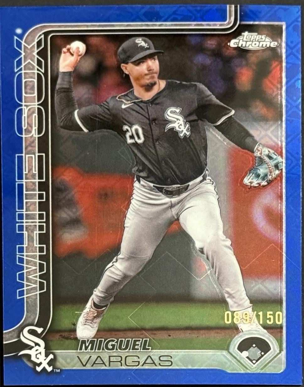 Miguel Vargas [Blue Refractor] #51