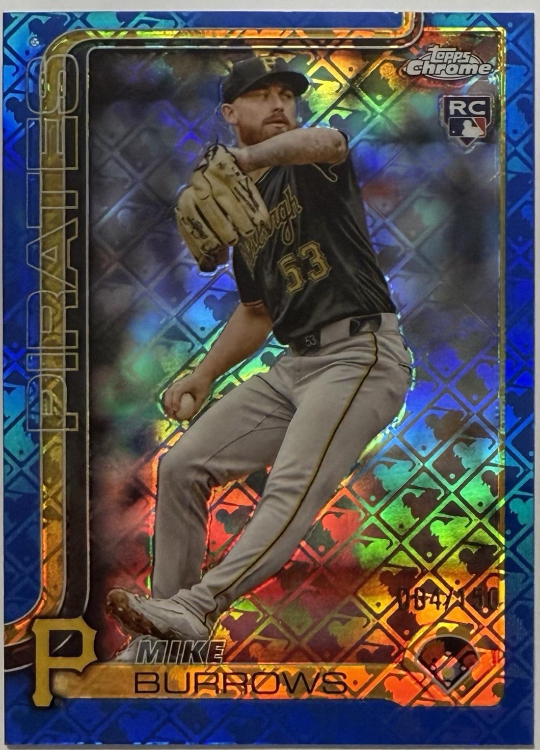 Mike Burrows [Blue Refractor] #78