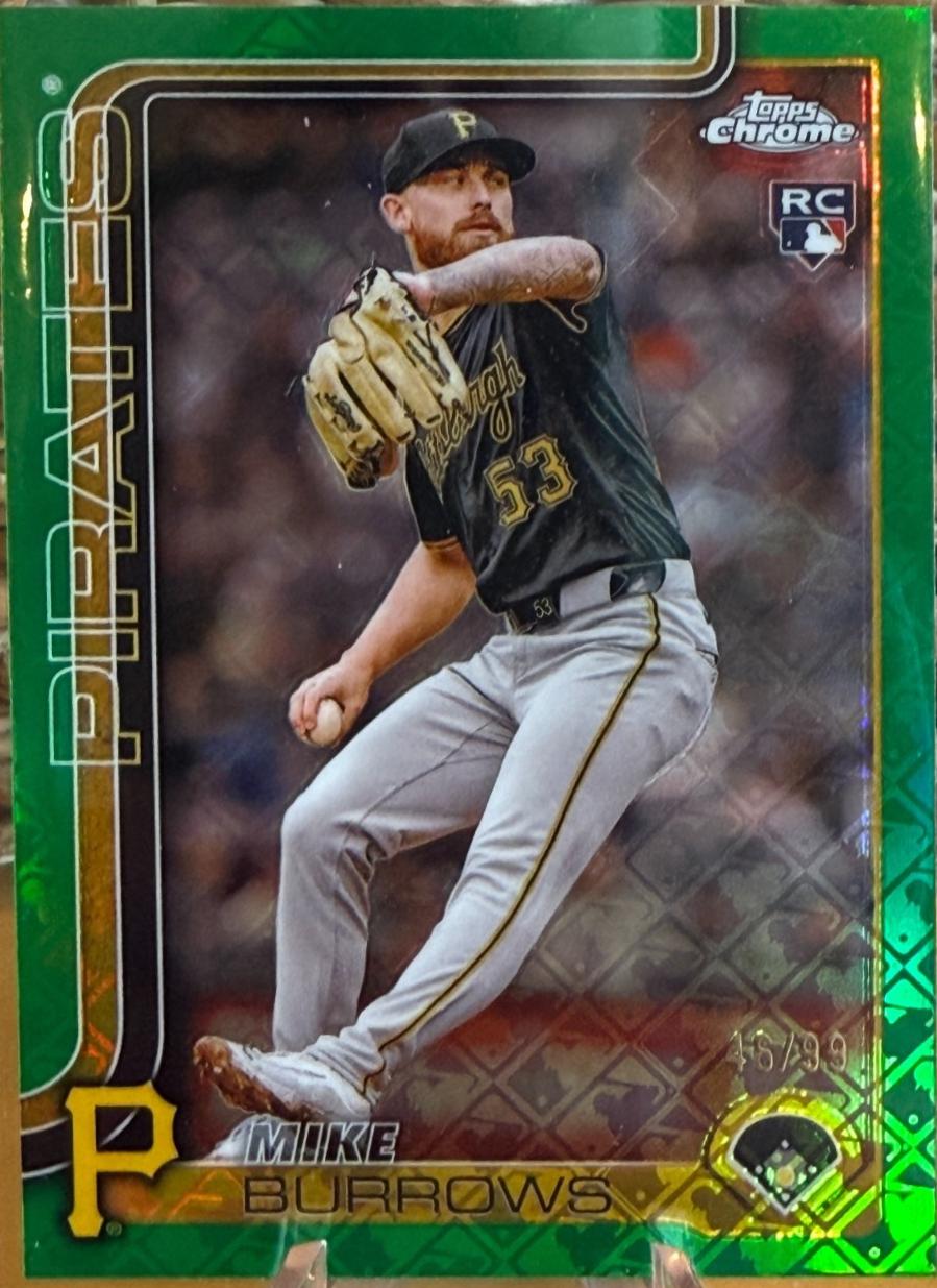 Mike Burrows [Green Refractor] #78