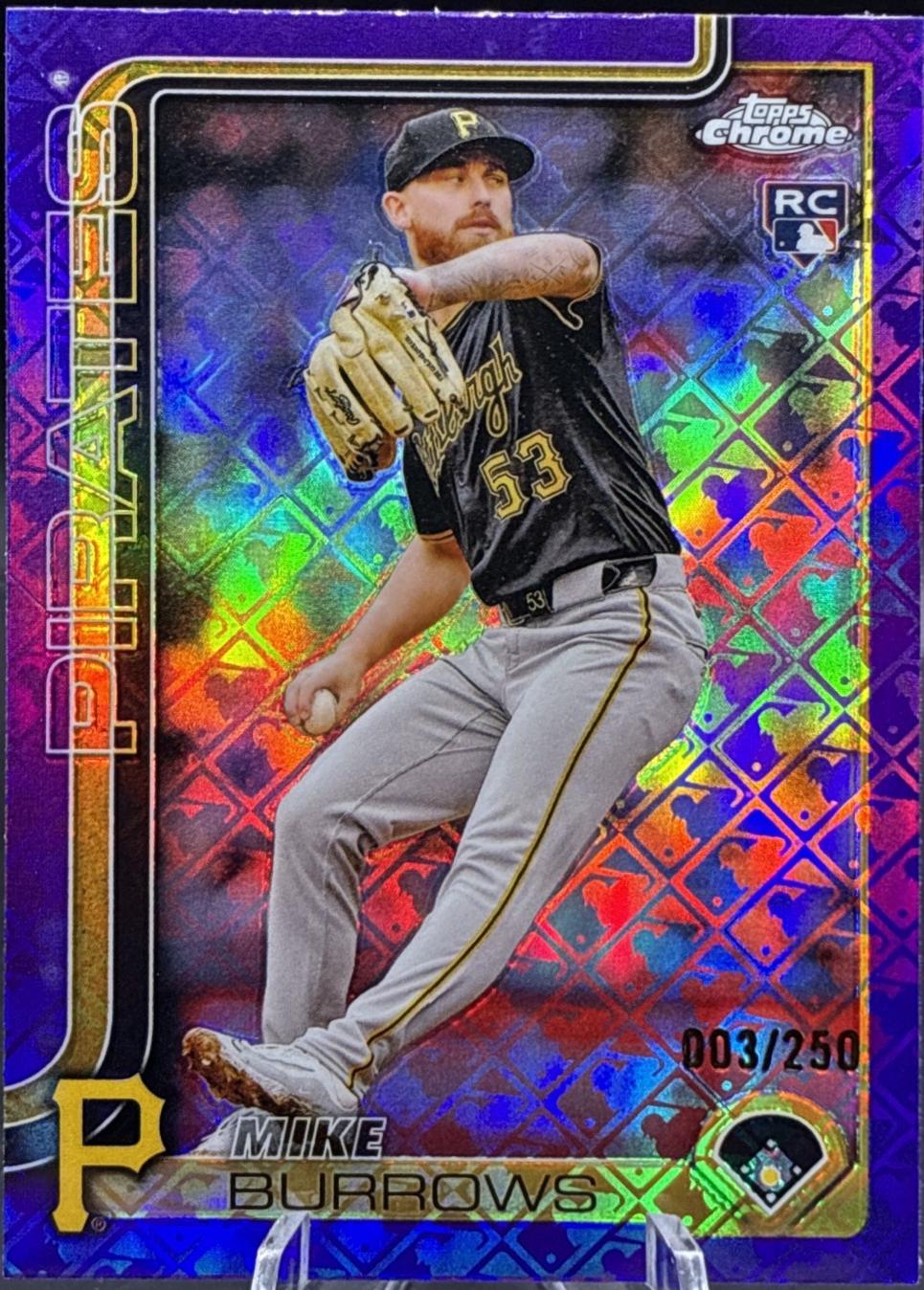 Mike Burrows [Purple Refractor] #78