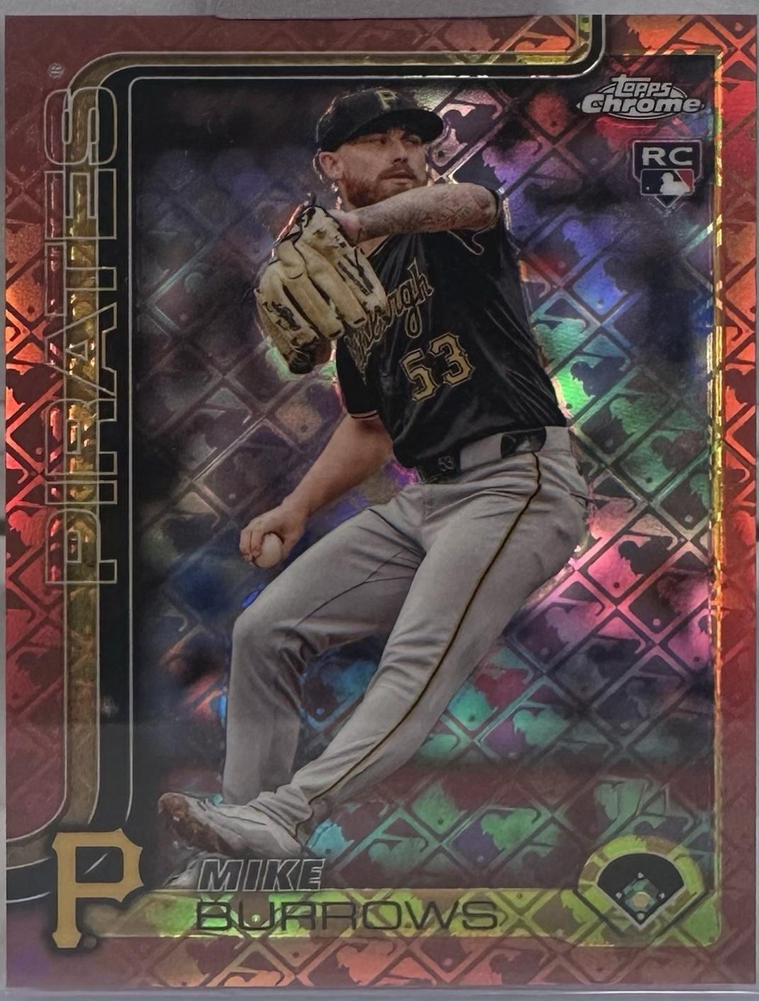 Mike Burrows [Rose Gold Refractor] #78