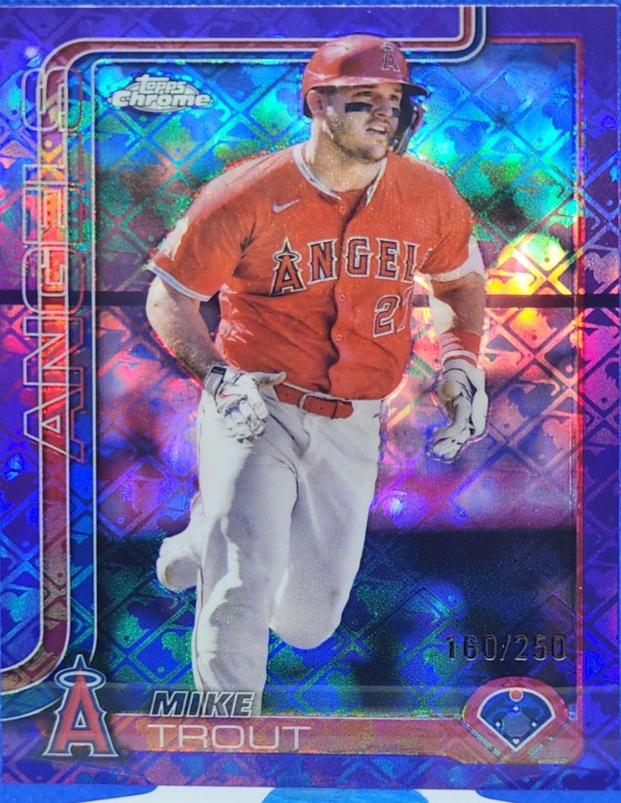 Mike Trout [Purple Refractor] #100