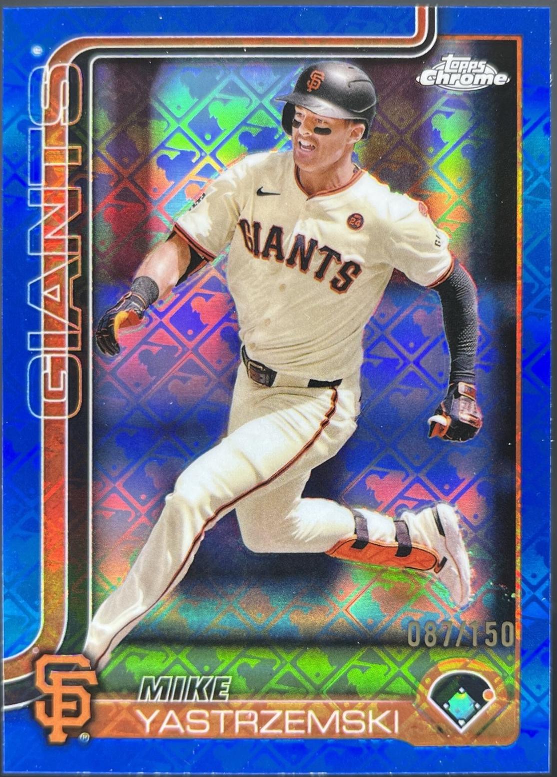 Mike Yastrzemski [Blue Refractor] #40