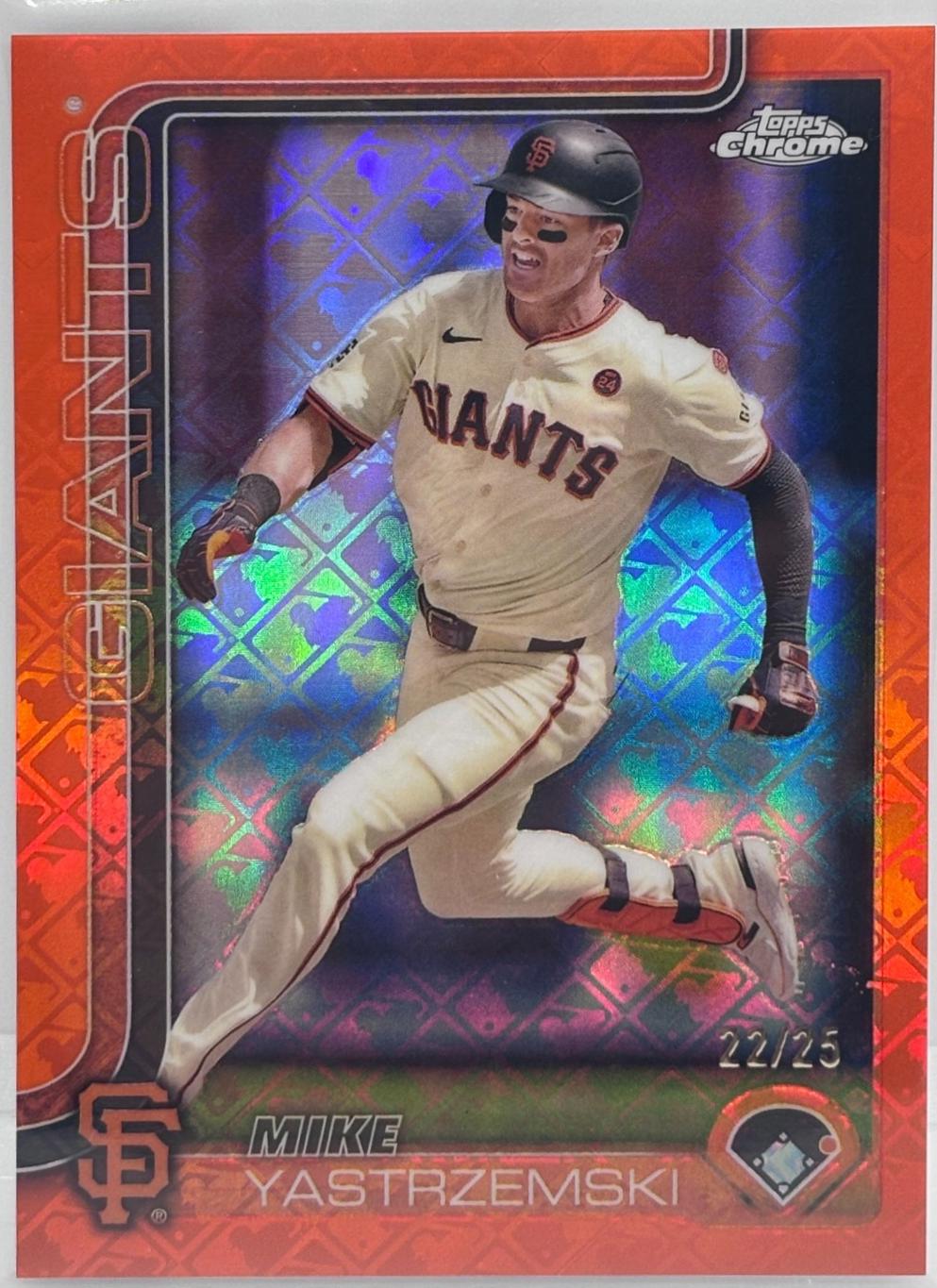 Mike Yastrzemski [Orange Refractor] #40