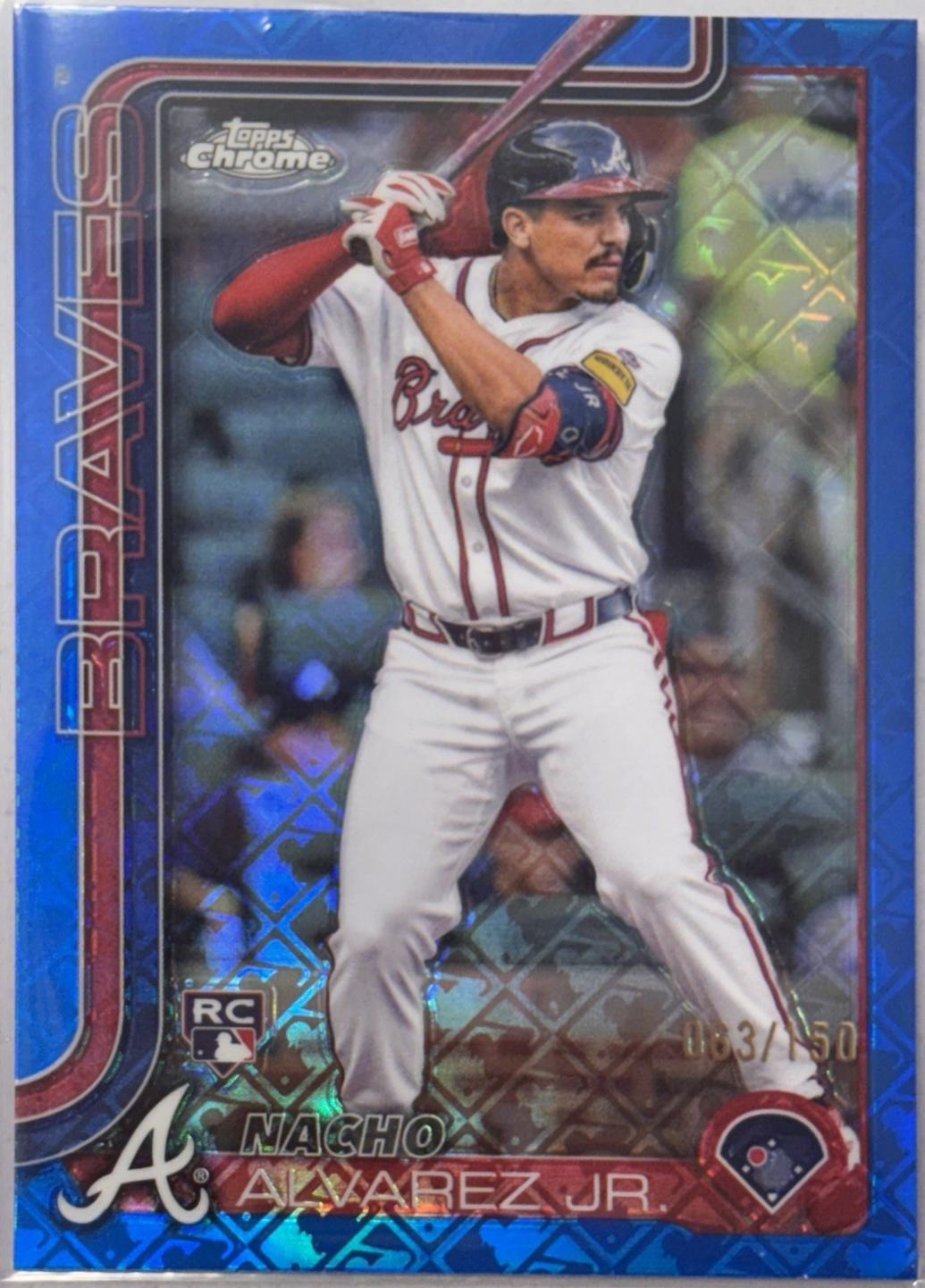 Nacho Alvarez Jr. [Blue Refractor] #75