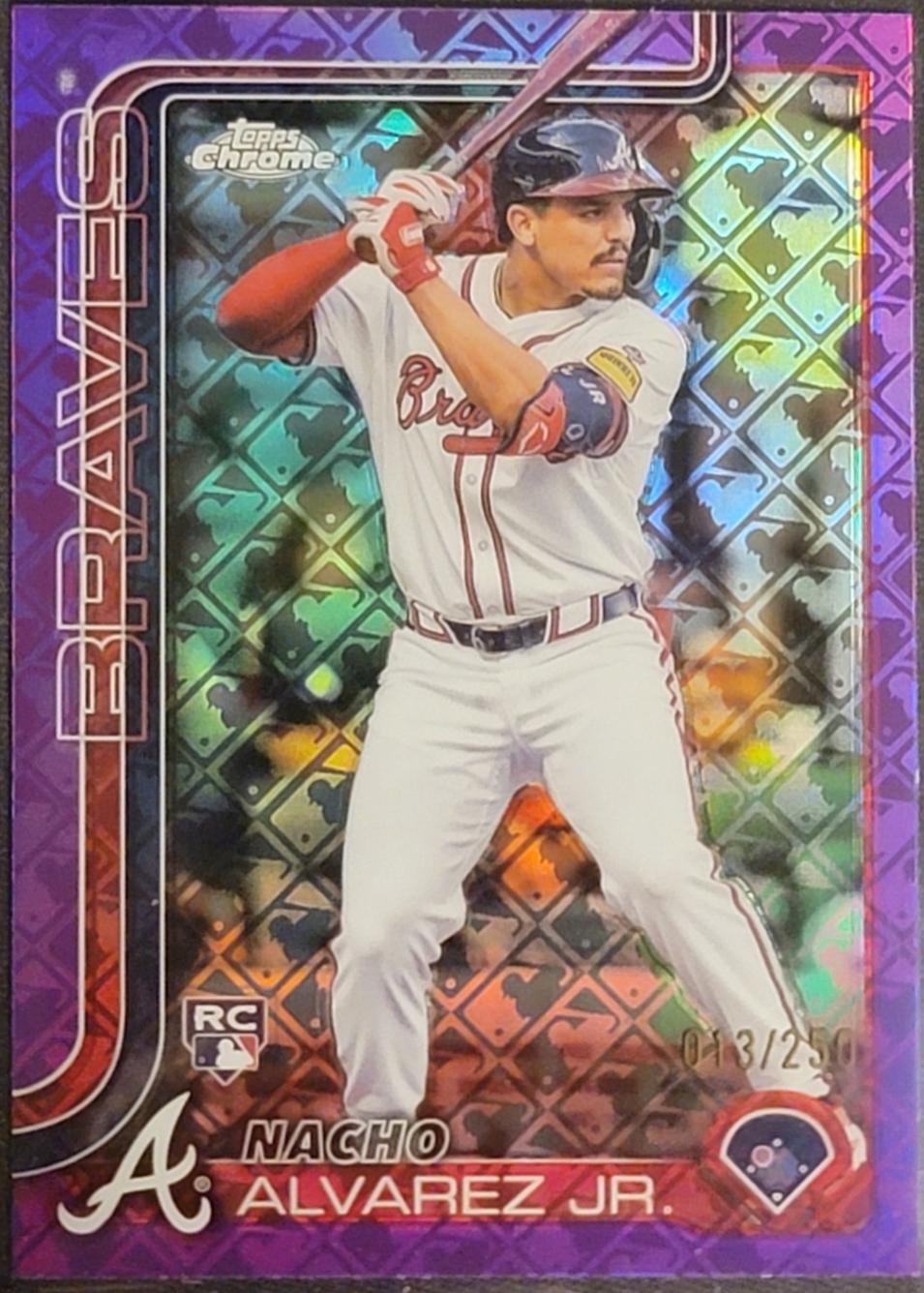 Nacho Alvarez Jr. [Purple Refractor] #75
