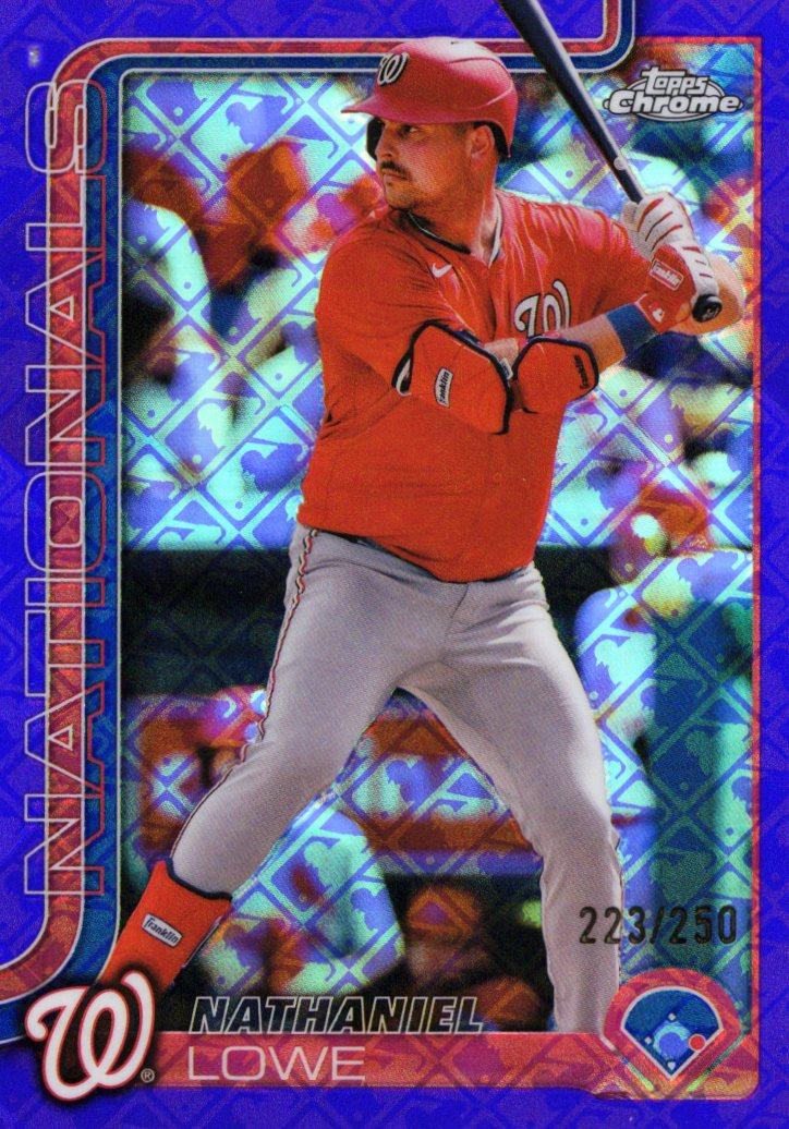 Nathaniel Lowe [Purple Refractor] #49