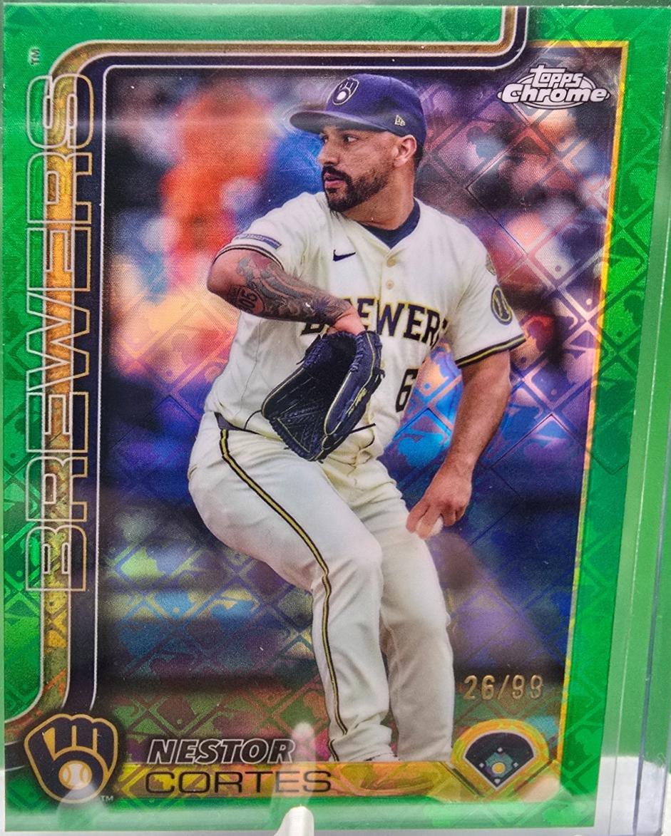 Nestor Cortes [Green Refractor] #22