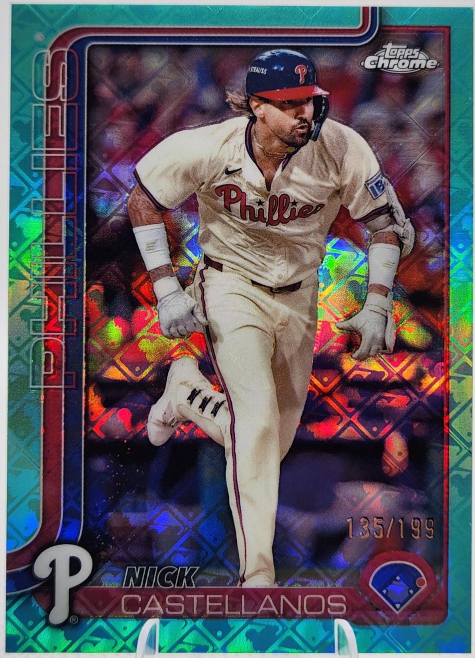 Nick Castellanos [Aqua Refractor] #226