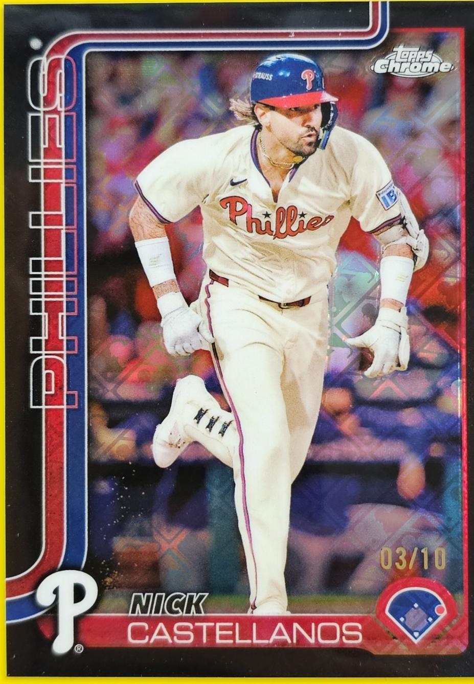 Nick Castellanos [Black Refractor] #226