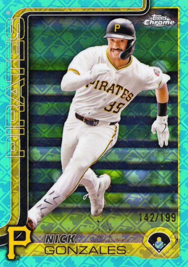 Nick Gonzales [Aqua Refractor] #222