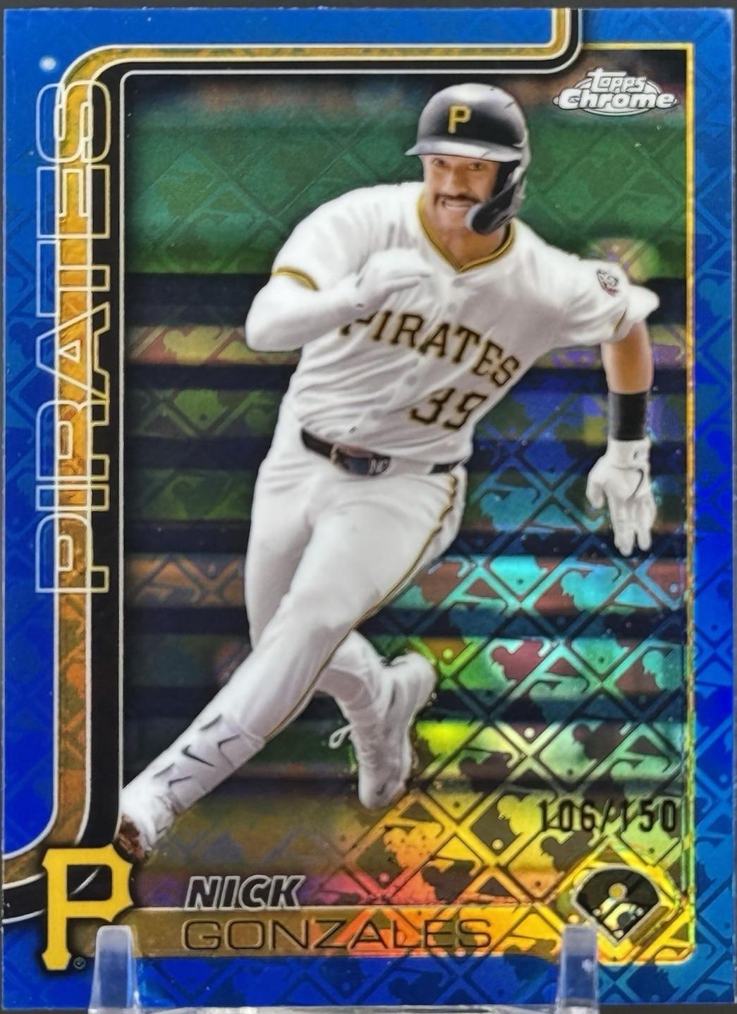 Nick Gonzales [Blue Refractor] #222