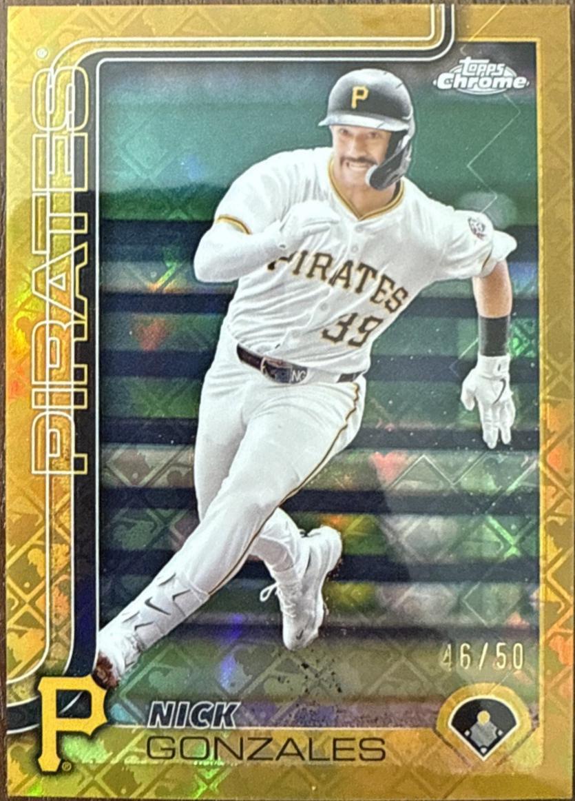 Nick Gonzales [Gold Refractor] #222