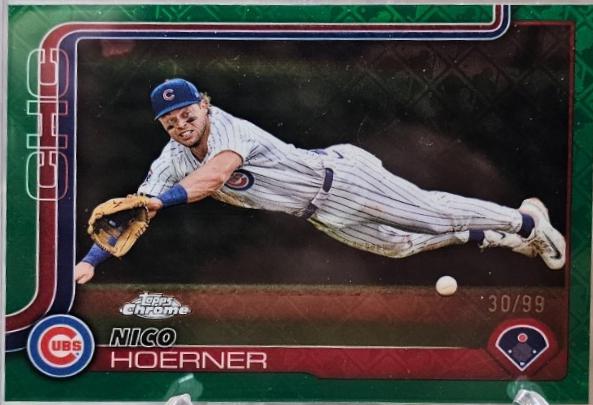 Nico Hoerner [Green Refractor] #107