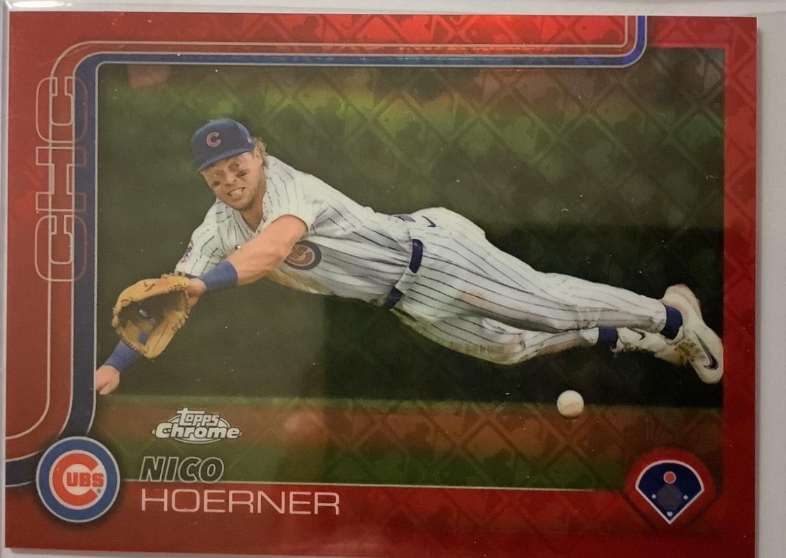 Nico Hoerner [Red Refractor] #107