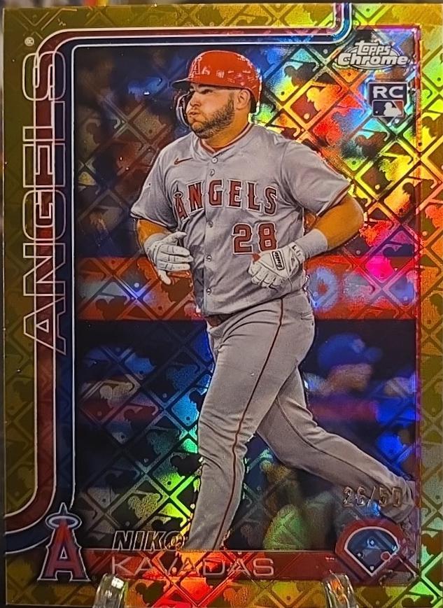 Niko Kavadas [Gold Refractor] #20
