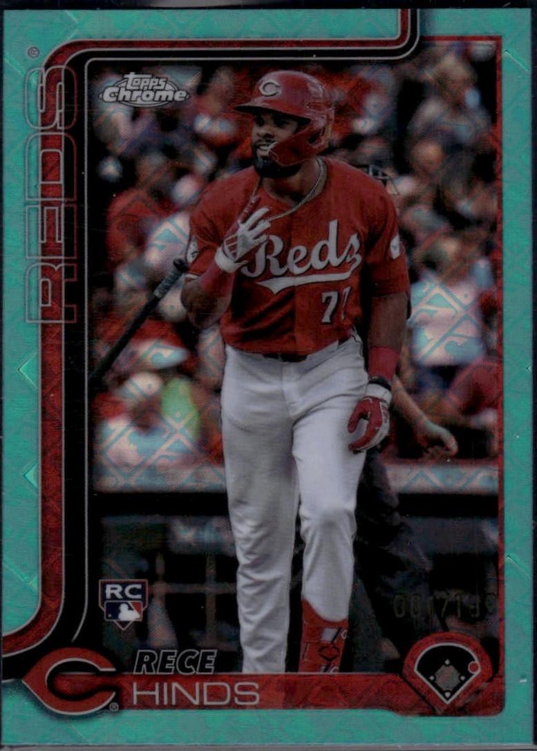 Rece Hinds [Aqua Refractor] #253