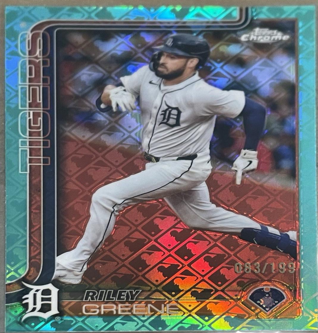 Riley Greene [Aqua Refractor] #34